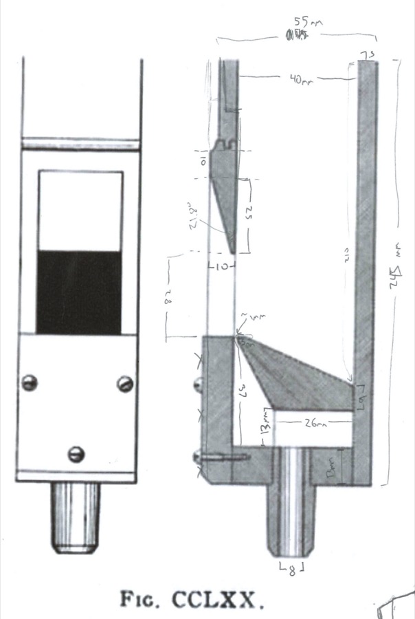 Image of another 3d printed part on a white background
