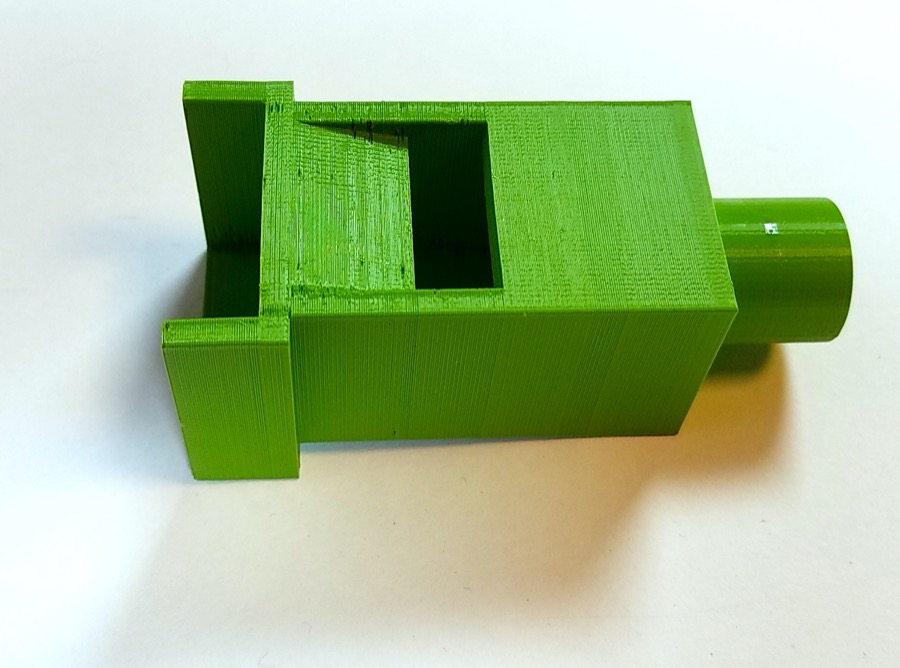 Image of another 3d printed part on a white background