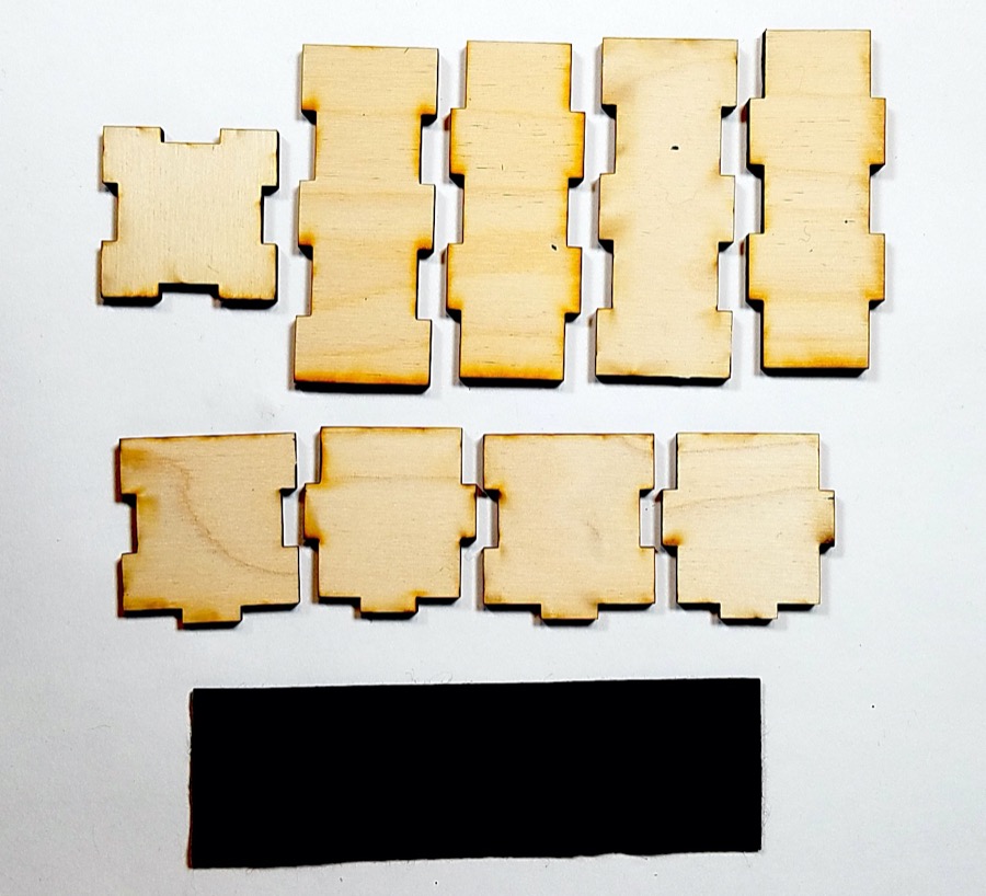 Image of another 3d printed part on a white background