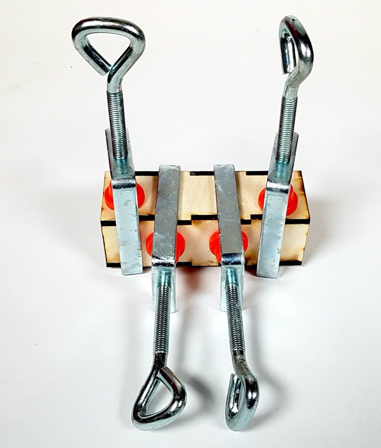 Four pieces, glue, and clamps